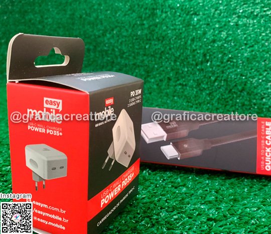 Caixa para Acess�rios de Celular Easy Mobile, Caixa para Acess�rios, Embalagem Personalizada