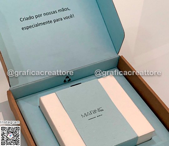 Caixa para Correios Marine Joias