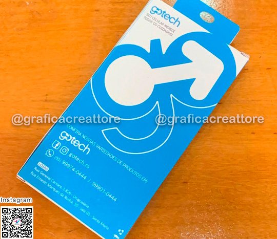 Embalagem para Capas de Celular Gotech