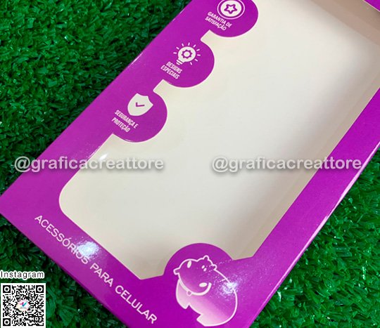 Embalagem para Capas de Celular Hippo Case Store