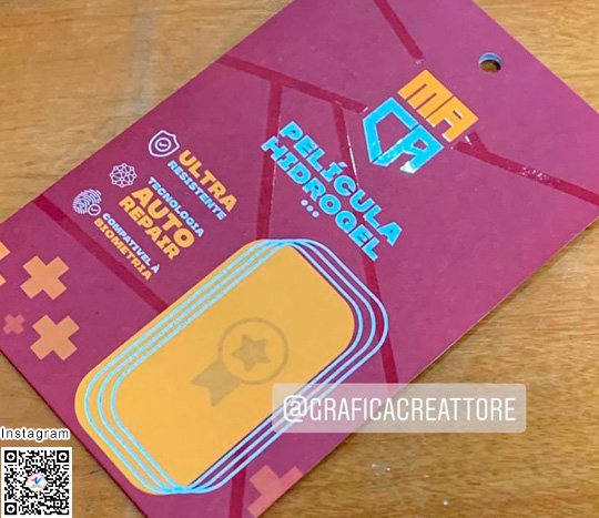 Embalagem para Pel�culas de Celular Macatech