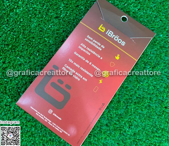 Embalagem para Peliculas de Celular iBroos