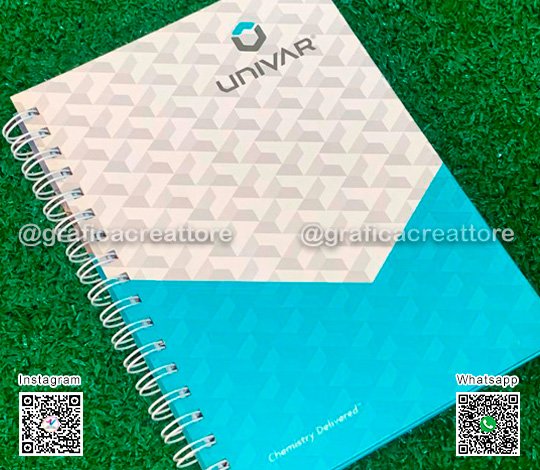 Caderno Personalizado Univar