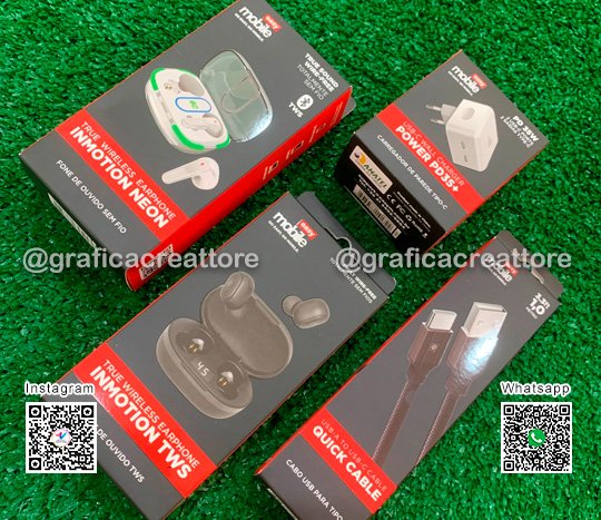 Caixa para Acessrios de Celular Easy Mobile, Caixa para Acessrios, Embalagem Personalizada