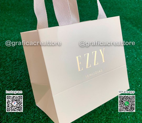 Sacola Personalizada Ezzy Semijoias