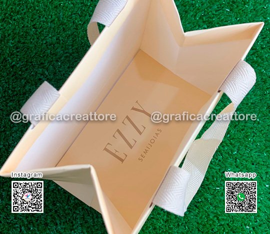 Sacola Personalizada Ezzy Semijoias