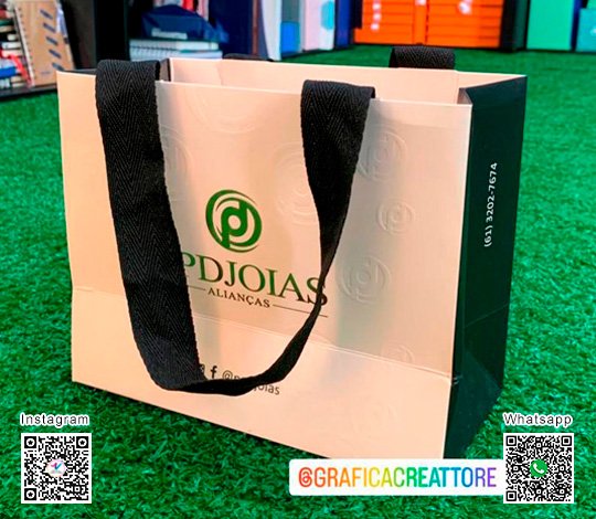 Sacola Personalizada PPD Joias